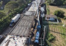 Presenta avances significativos distribuidor vial de acceso al puerto de Veracruz