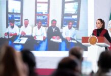 Gobierno de México siempre estará cerca de las víctimas del accidente del Tren Interoceánico: Claudia Sheinbaum