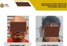 En Poza Rica, imputados presuntos responsables de extorsión agravada