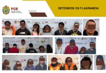 Fiscalía General del Estado detiene a 26 personas durante cateos realizados en diversos municipios