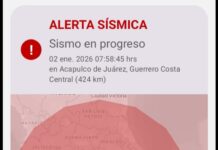 Celulares emiten alerta por sismo en San Marcos, Guerrero