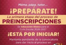SEV alista convocatoria de preinscripciones para el ciclo escolar 2026–2027