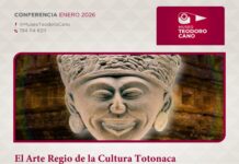 Invita SECVER a la conferencia El Arte Regio de la Cultura Totonaca