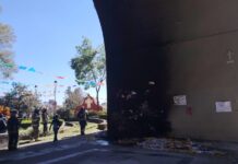Incendio en el puente Xallitic moviliza a vecinos y cuerpos de auxilio en Xalapa