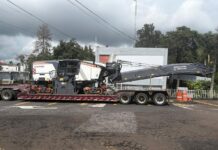 Rehabilitará SICT 33 kms del tramo Poza Rica-Nautla con tren de repavimentación