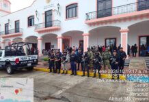 Catemaco refuerza la seguridad con operativos coordinados en comunidades y zonas estratégicas