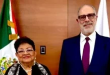 Presenta la titular de la FGR al penalista Jorge Nader Kuri como director del Inacipe