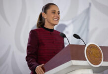 Sheinbaum destaca reducción de 42 % en homicidios dolosos en Baja California