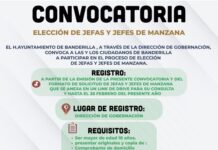 Presentó convocatoria municipio de Banderilla para elección de jefas o jefes de manzana