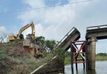 Colapsa puente en carretera estatal Isla–Los Tuxtlas y deja incomunicado tramo estratégico