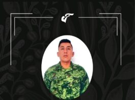Localizan sin vida a elemento del Ejército mexicano en municipio de Papantla