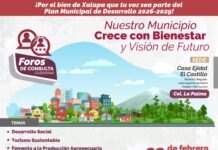 Próximo sábado inician foros de consulta para la elaboración del PMD