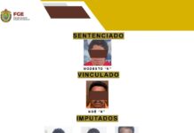 FGE obtiene sentencia por violación en grado de tentativa y logra vinculación por pederastia agravada