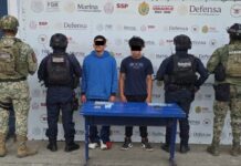 Decomisa SSP cerca de 500 dosis de estupefacientes y detiene a 64 personas, en 41 municipios