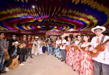 Rocío Nahle acompaña al pueblo de Tlacotalpan en el día de La Candelaria
