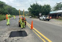 Avanza rehabilitación de carreteras federales en Veracruz: SICT