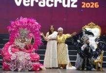 Brillan Maryelli I y Gael I: Soberanos Infantiles del Carnaval de Veracruz 2026