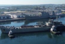 Marina traslada vía marítima más de 814 toneladas de víveres destinados a Cuba