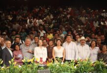 Presentan el libro “Grandeza” con la Presidenta del Senado, Laura Itzel Castillo, Manuel Huerta y Diego Prieto