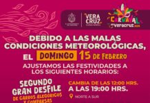 Ante pronóstico de vientos del norte, modifican horarios de concierto y desfile del domingo 15 de febrero