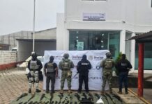 Asegura Marina arsenal y presunta droga en cateo en Puebla; buscan a generador de violencia