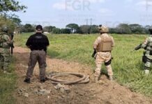 FGR localiza e inhabilita toma clandestina de hidrocarburo en Ciudad Isla