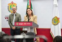 Rocío Nahle reafirma compromiso de combate a las causas del delito y reforzamiento en la seguridad