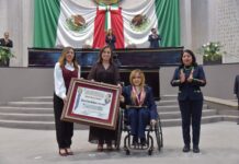 Entrega Congreso a María Luisa Bandala la medalla Adolfo Ruiz Cortines 2025