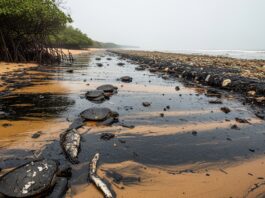 Alcaldes del sur de Veracruz denuncian posible ecocidio por derrame de hidrocarburo en el Golfo de México