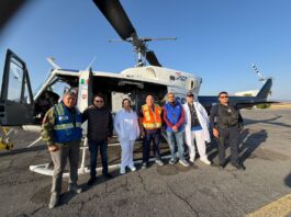 Coordina ISSSTE en Veracruz y Morelos traslado aéreo y salva vida a derechohabiente