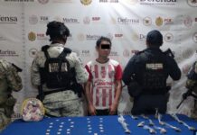 Localiza SSP a dos ciudadanos, asegura casi 300 dosis de estupefacientes y detiene a 37 personas