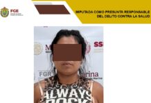 Fiscalía de Veracruz logra prisión preventiva contra presunta distribuidora de narcóticos en la ciudad de Veracruz