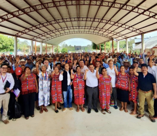 Plan de Justicia avanza en Uxpanapa; Juan Pablo Zamora destaca inicio de medición de tierras y ampliación de electrificación