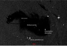 Realizan sobrevuelo en el Golfo; detectan derrame y más manchas de hidrocarburo