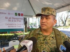Sedena instala módulo de canje de armas en Xalapa
