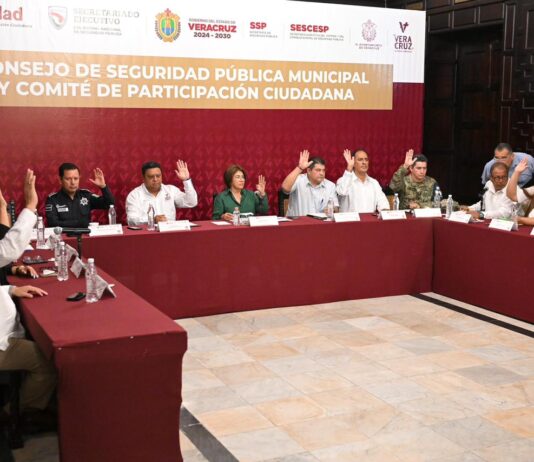 Instalan Consejo de Seguridad Pública en la ciudad de Veracruz