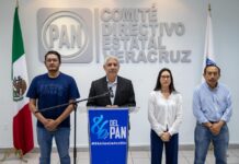 PAN Veracruz exige cambio de estrategia al gobierno de Rocío Nahle ante crisis en el estado