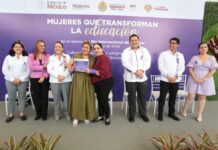Reconoce SEV a 34 trabajadoras por transformar la educación en Veracruz