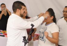 Zenyazen Escobar destaca jornadas de salud visual y respalda Plan B de reforma político-electoral