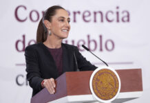 Claudia Sheinbaum resalta reducción de 44% en los homicidios dolosos a nivel nacional; representan 38 homicidios diarios menos