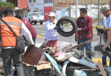 Retiran 134 toneladas de desechos en jornada de descacharrización en la ciudad de Veracruz