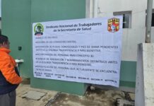 Levantan paro en el sector salud; SNTSA espera que autoridades cumplan acuerdos establecidos
