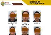 Cateo de FGE, DEFENSA y SSP deja seis policías detenidos e indicios asegurados en Coscomatepec