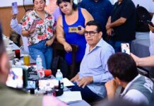 Exhorta diputado Esteban Bautista al diálogo en Tatahuicapan