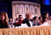 Evacúan a Trump de Cena de Corresponsales tras intento de atentado en Washington