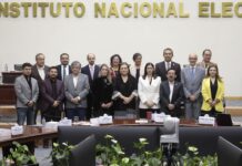 Tres nuevas consejerías rinden protesta en el INE para un periodo de nueve años