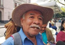 Cafetaleros protestan en Xalapa y exigen freno a importaciones y rescate del sector