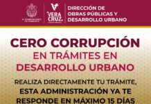 Refuerza Ayuntamiento de Veracruz política de Cero Corrupción en Desarrollo Urbano