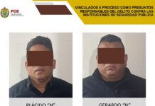 Ex servidores públicos a prisión preventiva en Tecolutla tras acción de la Fiscalía de Veracruz