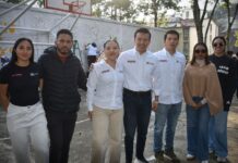 Participa Juventud xalapeña en jornada nacional “Tequios por la Tierra y Murales Mundialistas”